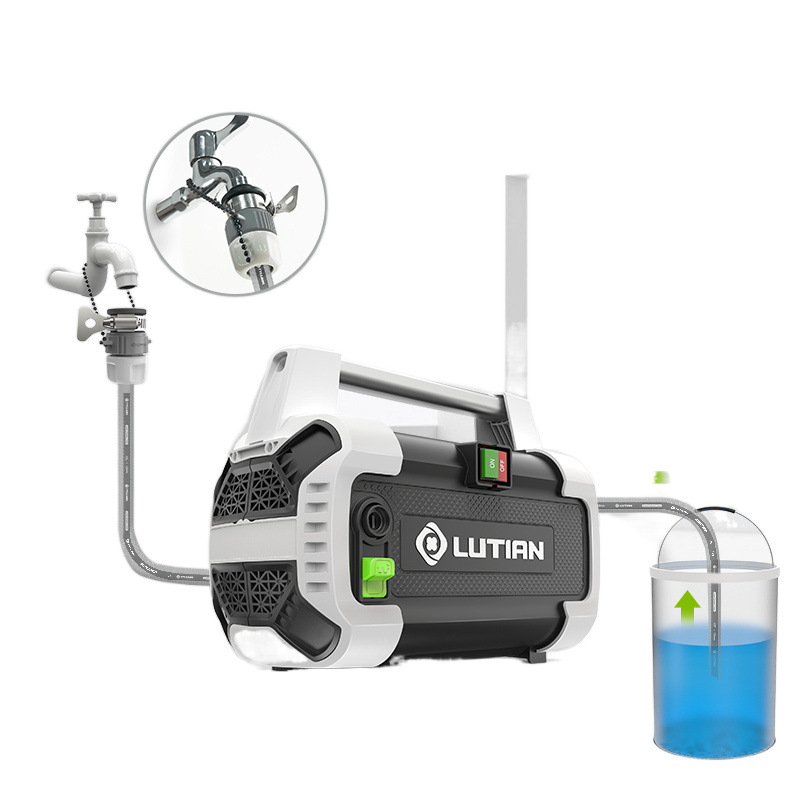 LvTian lavadora de automóviles carton 1700W alta potencia 220V bomba de lavado de automóviles de alta presión pistola de agua 220V tipo enchufable