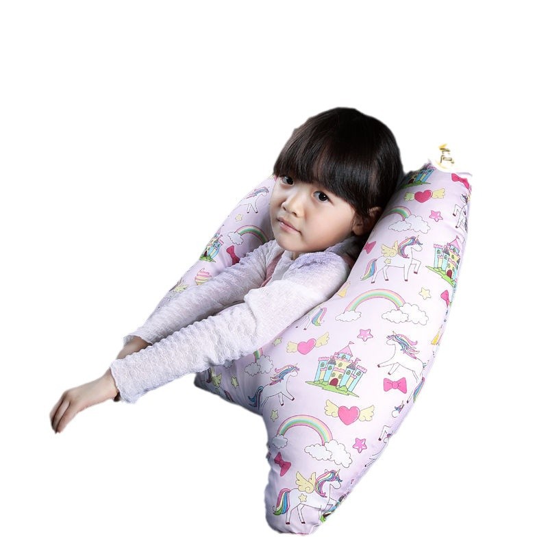 어린이 베개 자동차 잠자는 베개 자동차 잠자는 유물 머리 받침 자동차 용품 옆 잠자는 베개 목 보호 베개