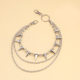 European and American cross-border jewelry hip-hop punk metal rivet stage performance multi-layer waist chain dress jeans accessories