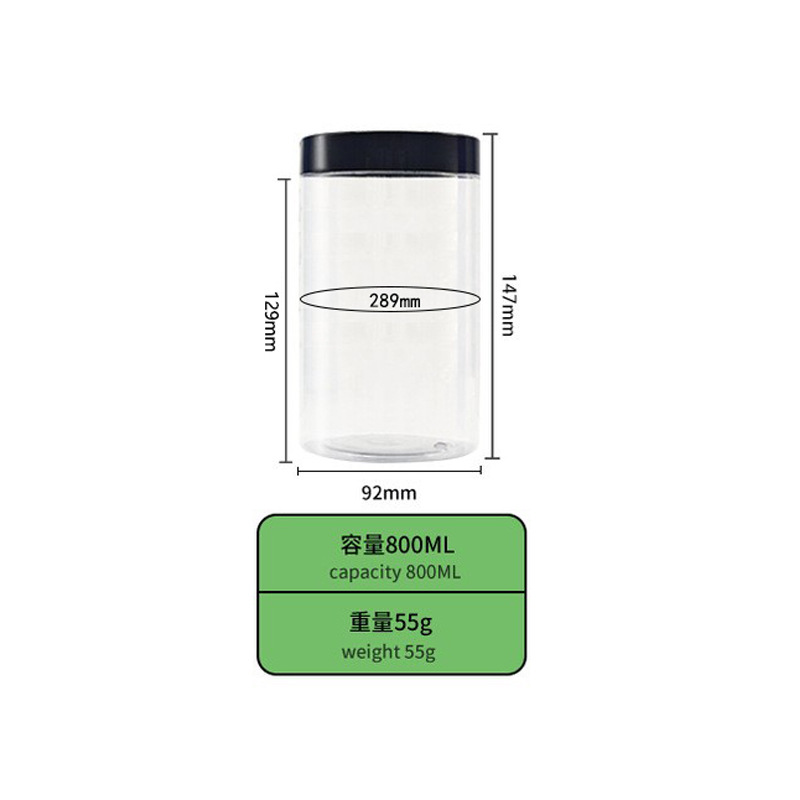 Botella PET blanca de boca ancha de 89 mm y 200 ml en stock, para mascarillas de barro, cera para el cabello, cosméticos, crema facial y loción, venta al por mayor.