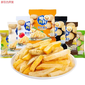 脆升升 Картофель фри, 20 г, маленькая упаковка, оригинальный томатный вкус, мед, масло, закуски, воздушные закуски, оптовая продажа