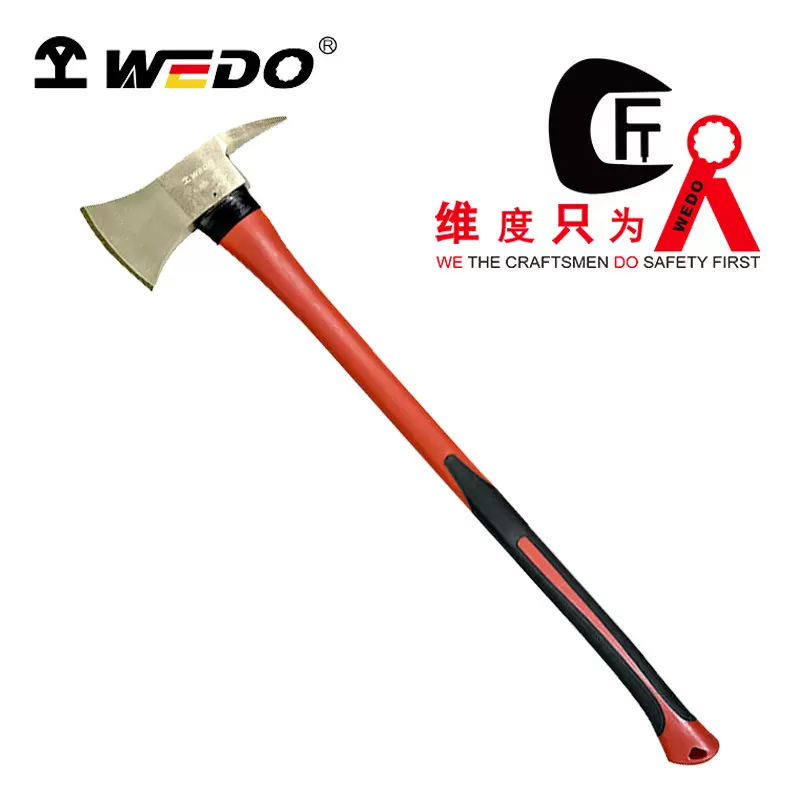 WEDO维度防爆装柄消防斧无火花劈砍铝青铜工具AL196A特种