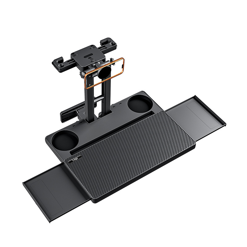 Anti-slip Car Tray, Qìchē Car table board - a16-black-magnetic-style