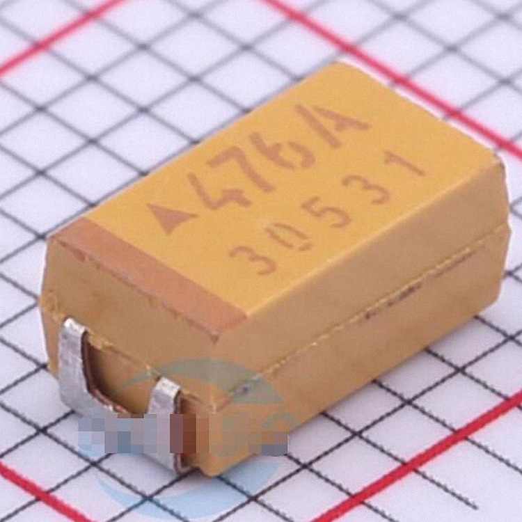 TPSC476M010R0350 参数 47uF(476) ±20% 10V 钽电容