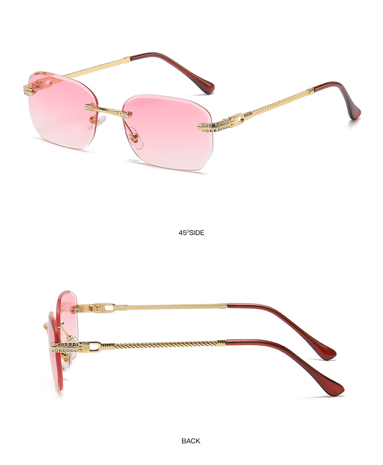 50g Weight Full Frame Glasses Structure Sunglasses Classification Ac, UV400 Protection Lens Material Square Glasses Style Travel, Fishing Occasion Solid Color Pattern All Seasons Season Women's Gender Elegant, Lady Style Elegant Lady Solid Color Ac UV400 Protection Square Full Frame Women's Sunglasses 2