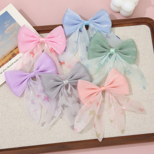 Creative Silks and Satins Ribbon Bow Clothing Accessories Shoes and Hats Doll Hair Accessories Handmade DIY Gift Box Decorative Bow
