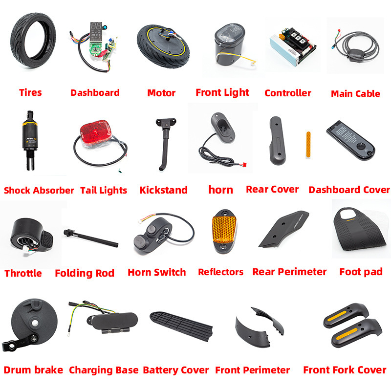 Suitable for Ninebot Maxg2 Scooter Controller, Motor, Tire, Dashboard, Mudguard, Shock Absorber, Foot Pad Accessories Suitable for Ninebot Maxg2 Scooter Controller, Motor, Tire, Dashboard, Mudguard, Shock Absorber, Foot Pad Accessories