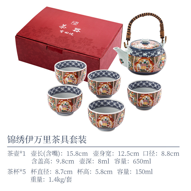 Один горшок и пять чашек