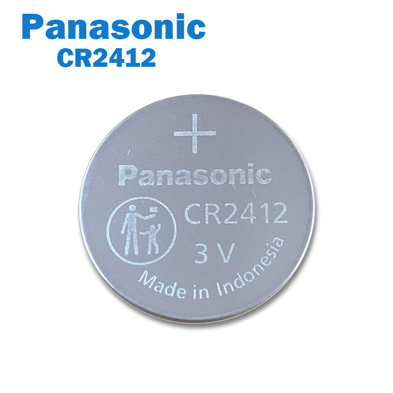 全新原装松下 CR2412纽扣3V 工业包装 丰田 比亚迪车钥匙卡片电池