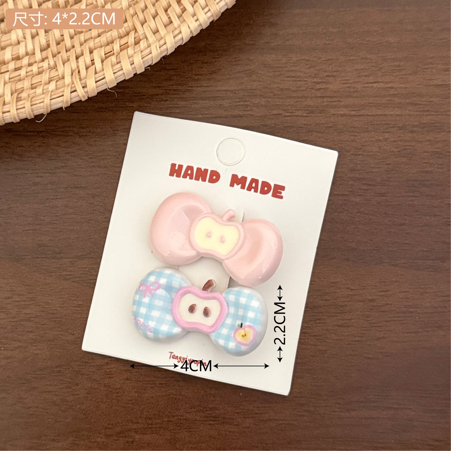 Retro ondulado punto arco clip de cabello boca nicho diseño clips de buía clip de cabello corazón de una niña joyas de cabello