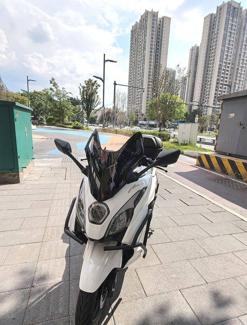 Suitable for Haojue Ufr150 Modified Fosha Front Windshield Rearview Mirror Forward Windshield Lift Bracket