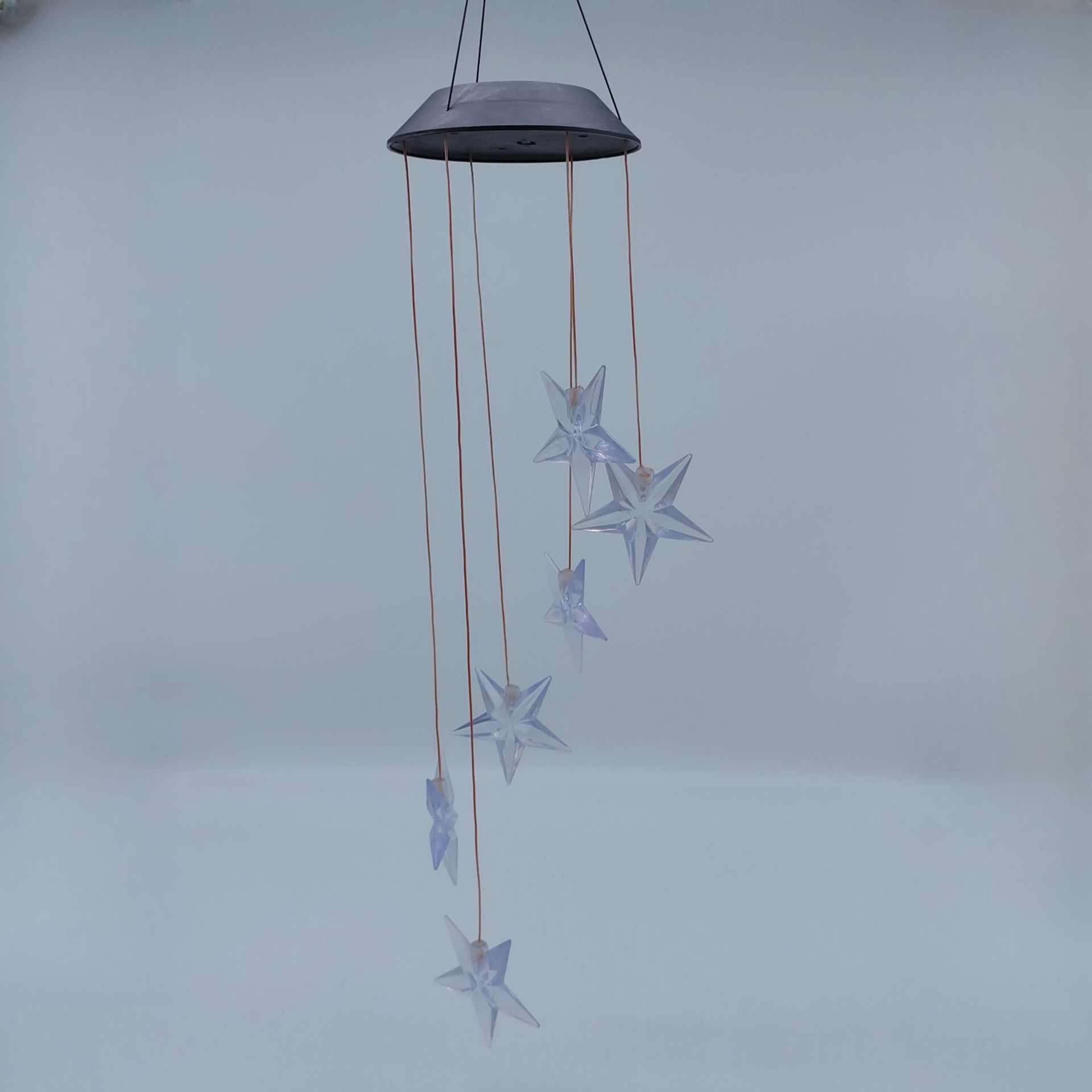 투명한 다섯개 별