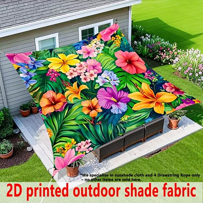 Floral Gradient Color Outdoor | Avtomobil yan çətirləri - zyb-445-150150cm