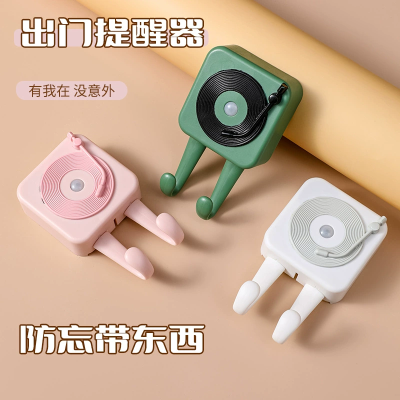 Устройство для напоминания о ключах для пожилых людей при выходе, голосовой датчик для автоматического закрывания дверей, громкий оповещатель с крючком.