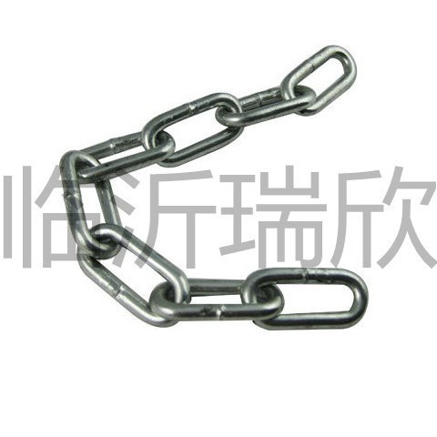 瑞欣批发供应镀锌短/长环链条 德标 DIN 5685型号齐全