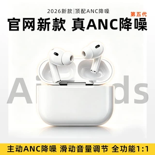 华强北蓝牙耳机主动降噪真无线官方正品五代Pro2工厂直营跨境出口