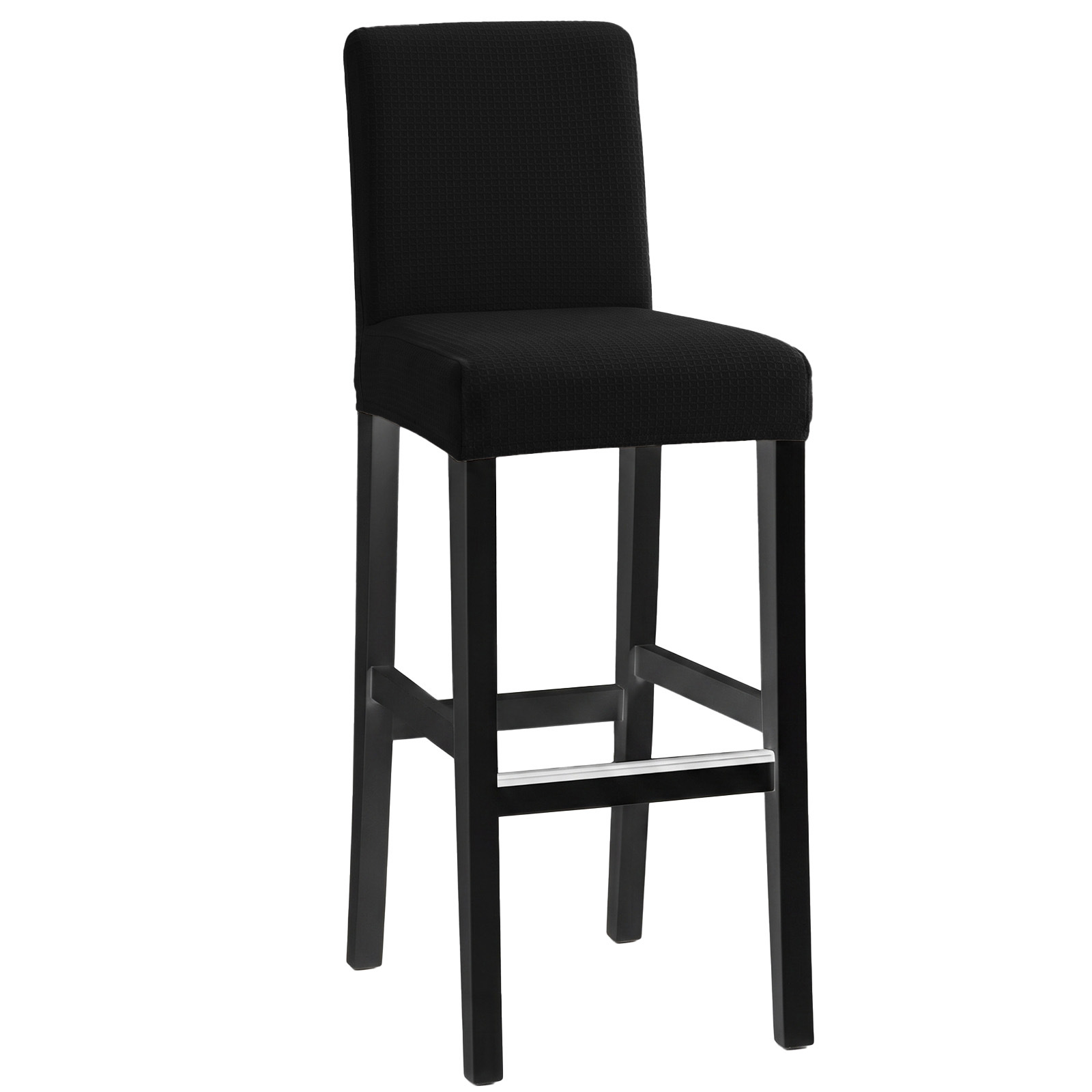 Transfronterizo spot a prueba de derrames pequeño cuadrado elástico cubierta de silla de bar todo incluido grueso cubierta de taburete alto cubierta de bar cubierta de hotel cubierta de silla