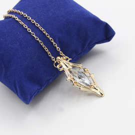 义乌美航饰品定制加工项链欧美日韩时尚百搭毛衣链锁骨链项饰男女