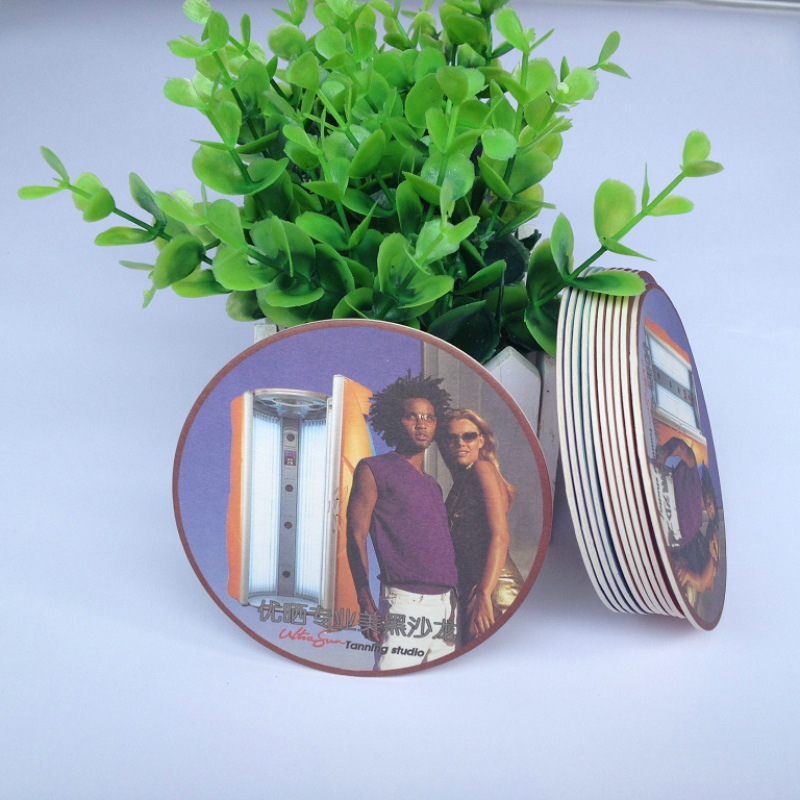 customized water uptake Paper pad disposable Absorbent paper advertisement Coaster Beer Coasters hotel disposable Coaster