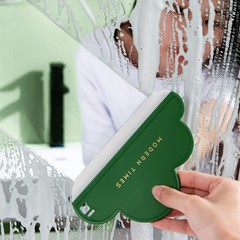 雲のデスクトップのワイパーの鏡面のガラスは洗面台の面のワイパーのトイレのミニタイルの清潔なブラシを拭きます。