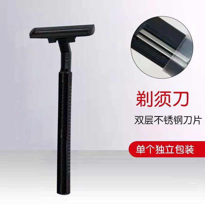 Maquinillas de afeitar desechables al por mayor para hoteles, juegos de maquinillas de afeitar, artículos de tocador para baños, portátiles para hostales y posadas.