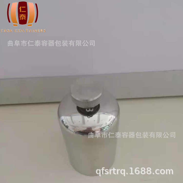 304食品级珍藏酒桶酒容器制作 不锈钢拉丝小酒瓶 美观实用精致