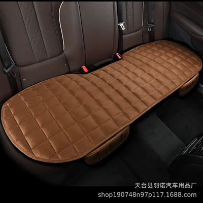 Seasons Universal Seat Cushion Winter Seat cushion, seat cover - brown-rear-long-cushion