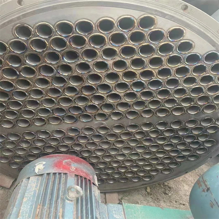 转让三效强制循环蒸发器 蒸发量10吨全钛材质三效钛材蒸发器