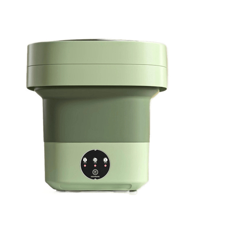 Lavadora semiautomática pequeña plegable para casa de alquiler portátil pequeña esterilización mini ropa interior limpia