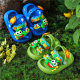 Children's Slippers Boys Summer Dinosaur Children Boys Indoor Bath Non-Slip Soft Bottom Home Baby Slippers