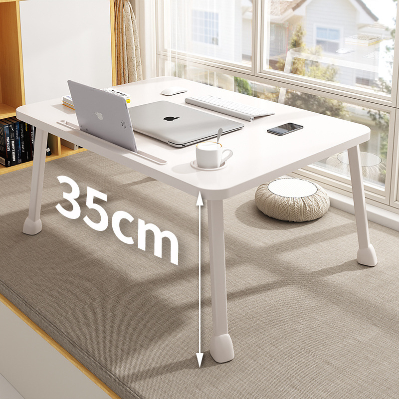 Bed table small table for home use on bed high leg dormitory upper bunk College student folding large computer desk oversized Bed table small table for home use on bed high leg dormitory upper bunk College student folding large computer desk oversized