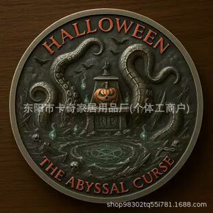 �羳��ƷHalloween Ghost Fleet Commemorative Coin &ndash; Haunted