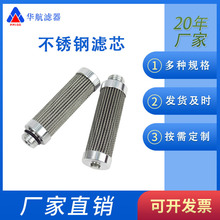 折叠不锈钢滤芯412F-B10CN 金属网滤芯 机床配件滤芯 油滤芯