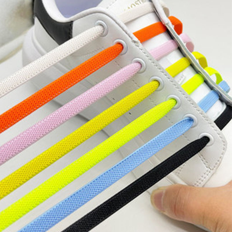 Elastic shoelaces, wholesale, 8mm