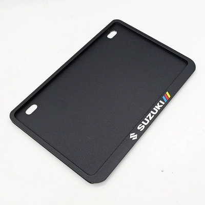Haojue Suzuki License Plate Frame, Nömrə qabı - suzuki-magnesium-alloy-side-entry-pure-black