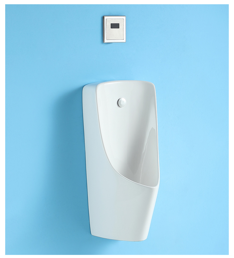 Men's urinal floor-standing wall-mounted integrated fully automatic sensor ceramic urinal, household urinal urinal undefined