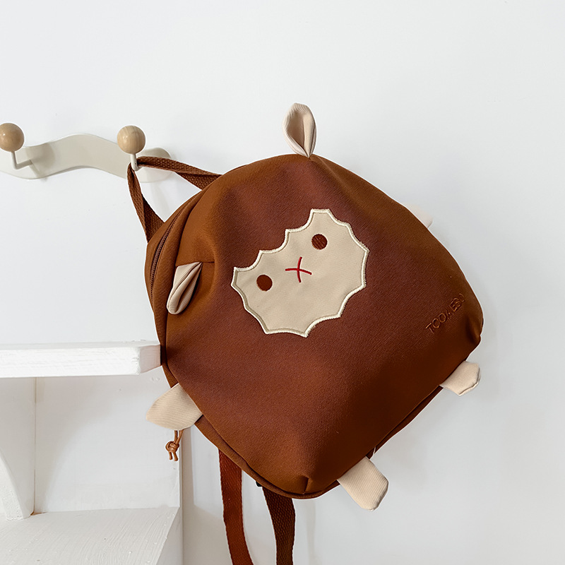 Mochila Escolar Infantil 2025, Linda Mochila de Lona Ligera con Diseño de Oveja para Niños, Mochila de Gran Capacidad para Bebés