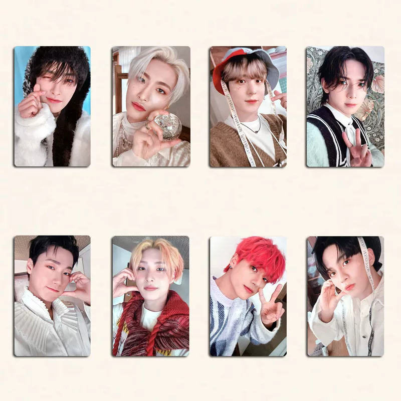 ATeez 4-й набор участника Atiny Карточки периферии Ateez случайная карточка открытка