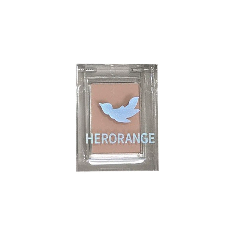 Единичная одноколірная тени для глаз (HERORANGE) — сдержанный блеск жемчужный и матовый, 2.2 г