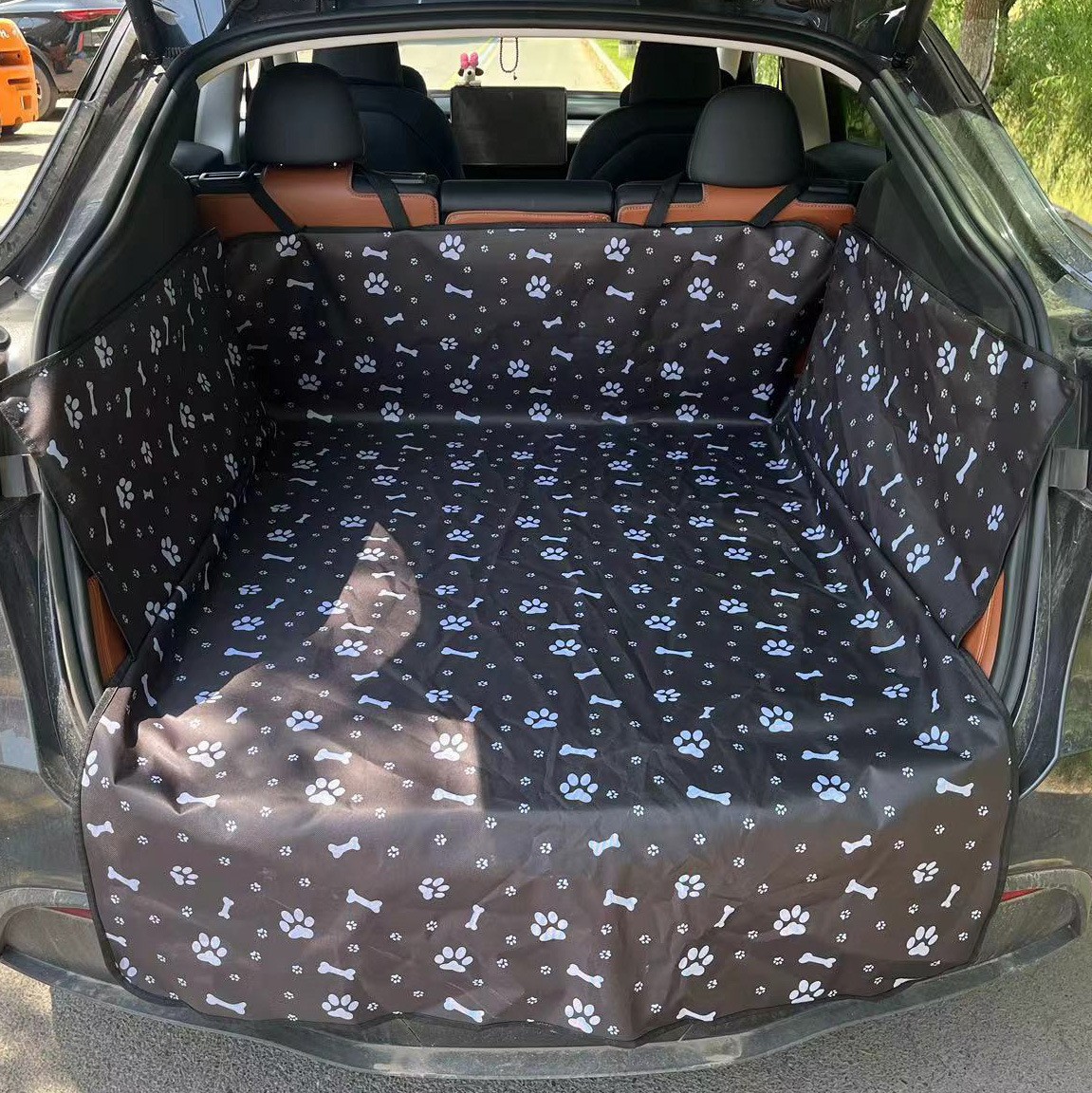 Cross-Border Best-Selling Car Trunk Pet Mat, Waterproof and Wear-Resistant Dog Mat, Thickened Oxford Cloth Trunk Car Pet Mat