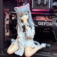 【GW原厂】甘城猫猫原画猫娘手办可爱坐姿美少女动漫模型潮玩摆件