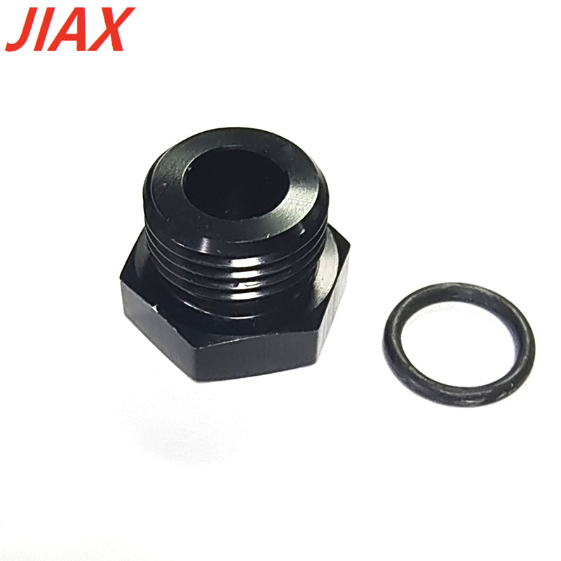 Accesorios para automóviles AN4 AN6 AN8 AN10 AN12 Conector de conversión de combustible roscado ORB de aluminio