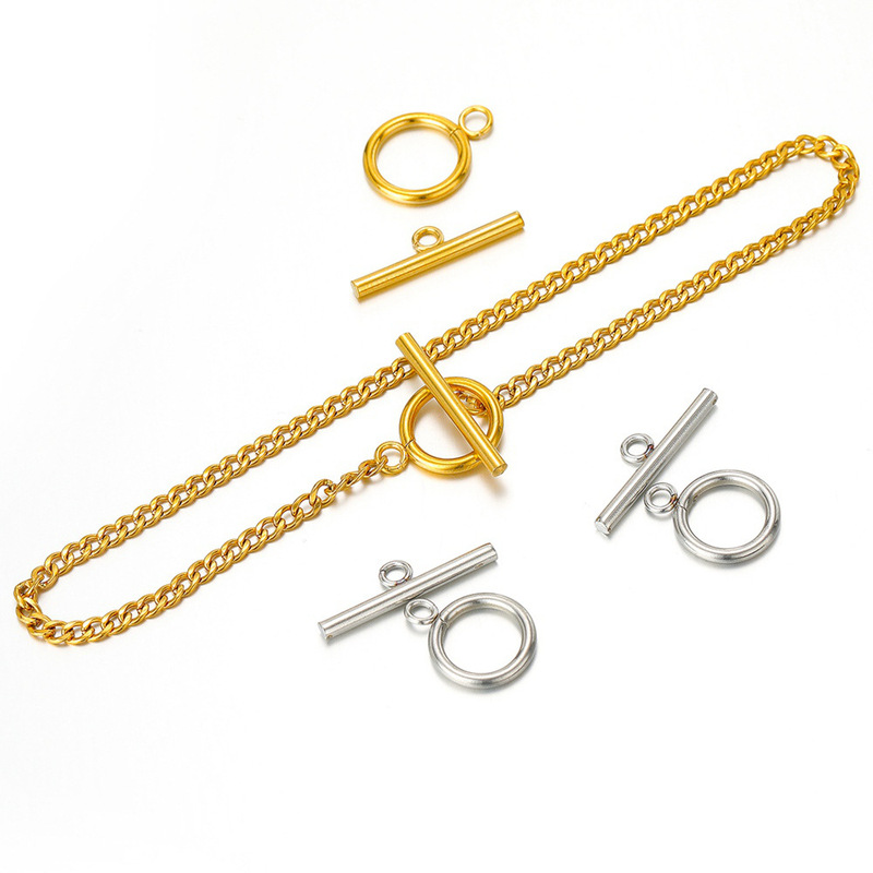 ヨーロッパとアメリカの 18 K ゴールドメッキステンレス鋼 OT バックルフィニッシュバックルヘッド diy ネックレスブレスレットジュエリーアクセサリー卸売|undefined