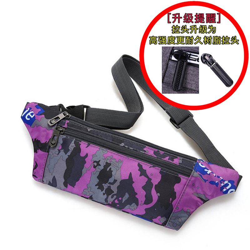 メーカー卸売り肌着ウエストバッグ迷彩格子純色シンプル財布運動ステルス携帯電話小銭入れ|undefined