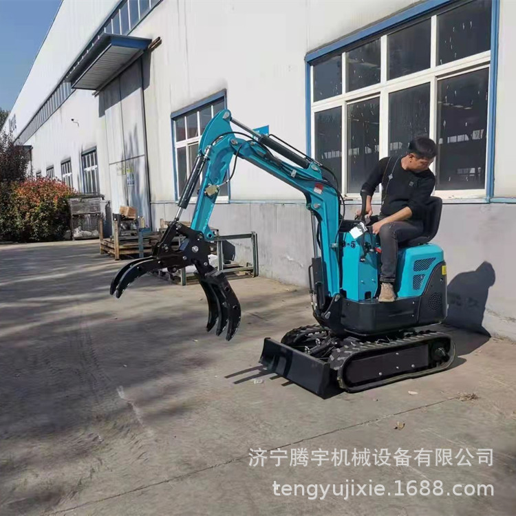 可以配破碎锤 微挖机 配机械耙 螺旋钻 快换小型履带式挖掘机报价