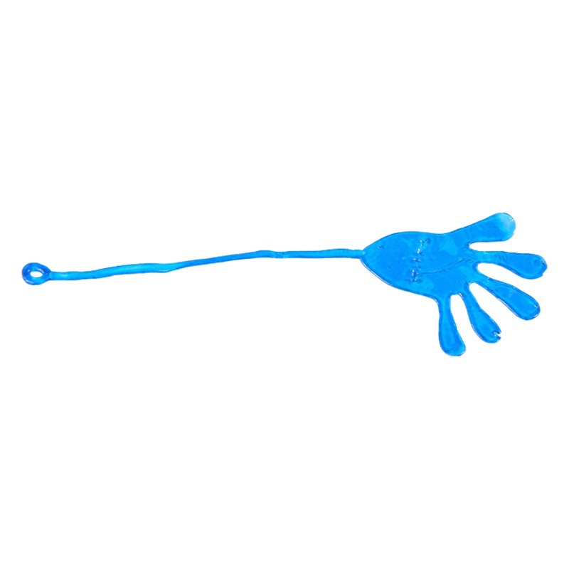 Elastic Telescopic Sticky Hand Toy Sticky Palm Climbing Wall Sticky Little Hand Creative Trick Post-80S Nostalgic Small Toy