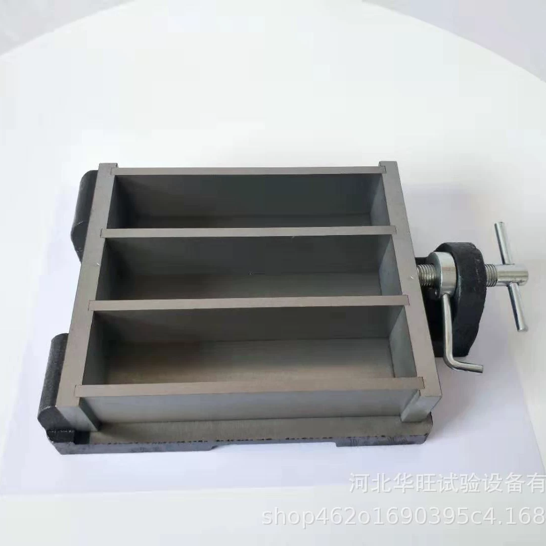 Оригинальная форма для сухой усадки цементного раствора, мягкая тренировочная форма для термоусадочного расширения, чугунная форма для усадки раствора, оптовая продажа