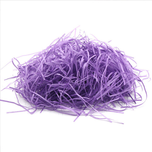 Raffia Shredded Paper Strips, Creased Paper, Wrapping Paper, Gift Box Decor, Filling Material Manufacturer Wholesale