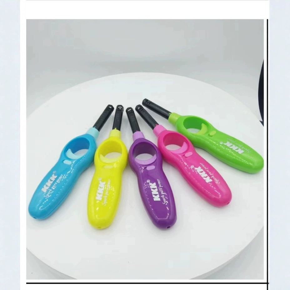 Заводская прямая поставка цветной кухонной газовой плиты с электронным розжигом, портативного открытого пламени, пистолетного розжига, безопасного розжига