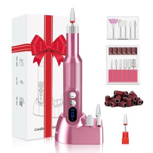 Cross-Border New Nail Polisher Portable Electric Nail Polisher Manicure Tool Large Screen Display Rechargeable Nail Polisher